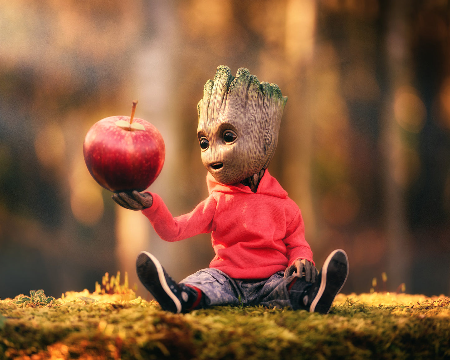 Appley ever after. (mounted)