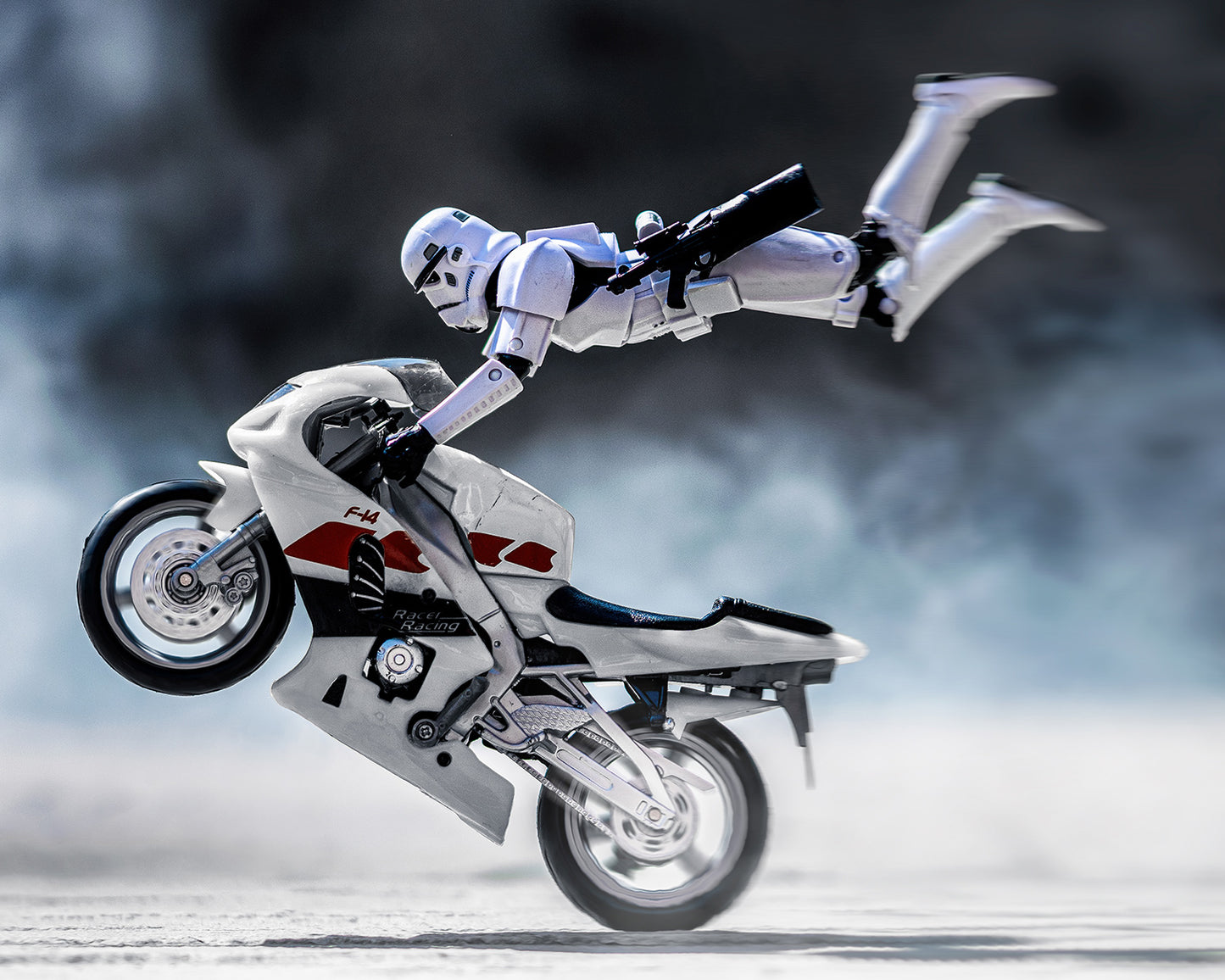 Full throttle.
