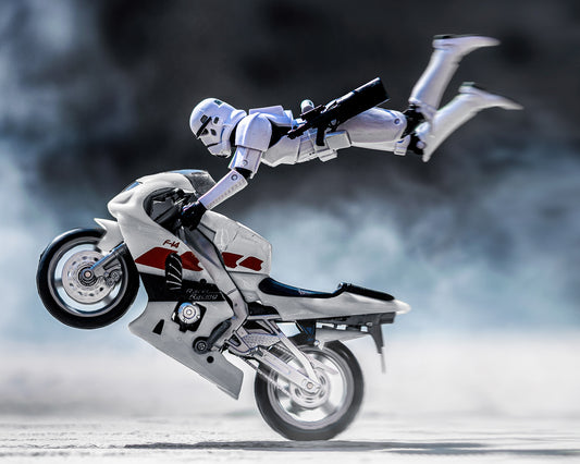 Full throttle.
