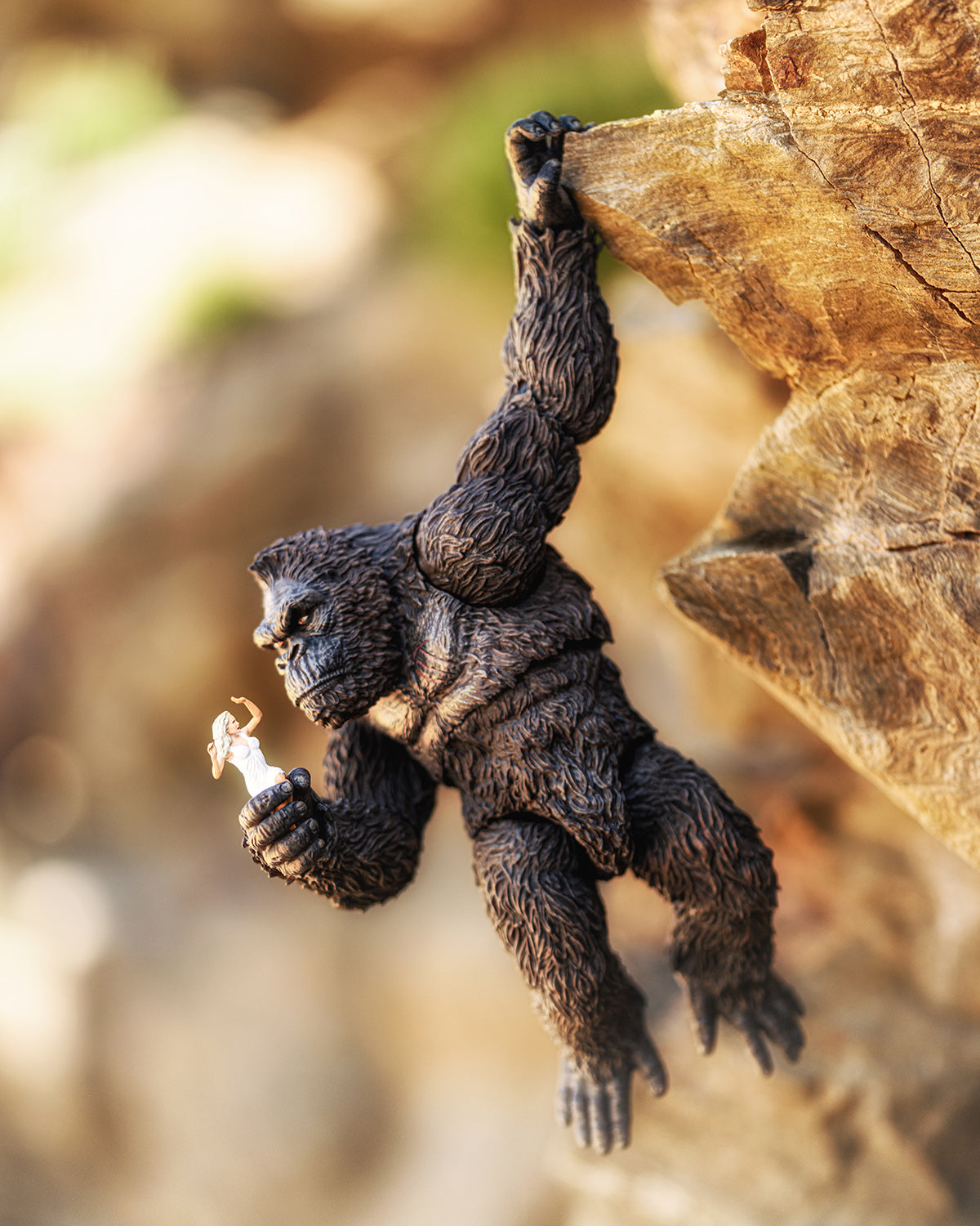Hanging around.