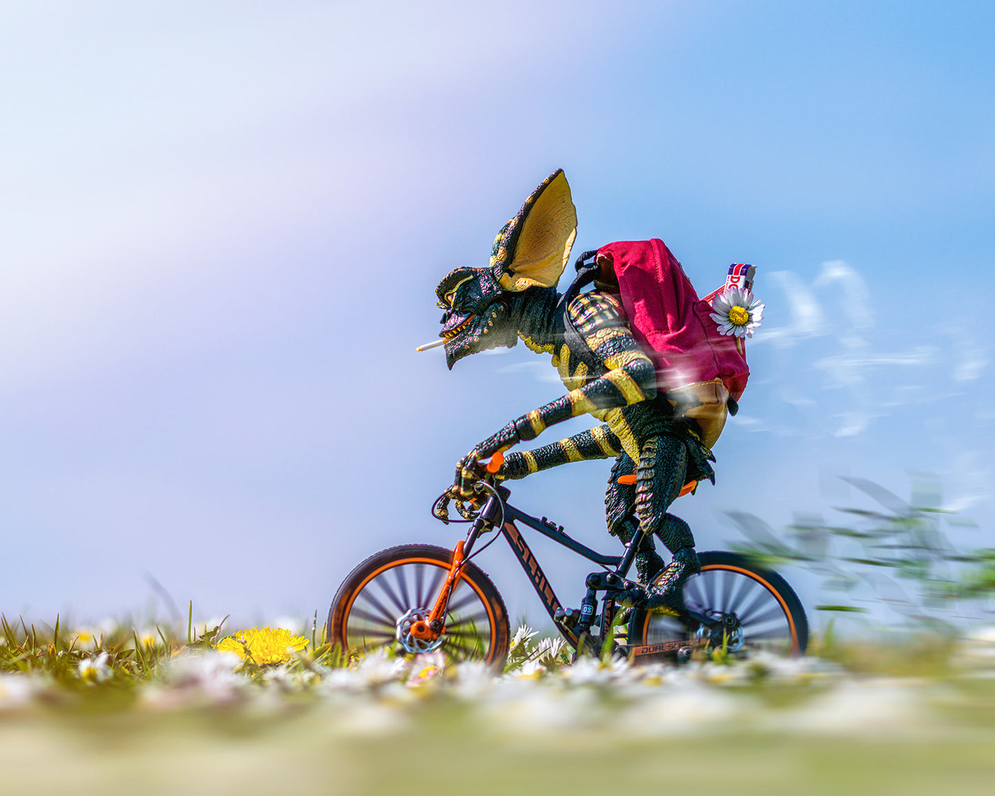 Little rascal. (mounted)