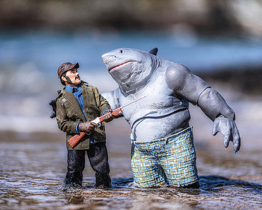 Lost at sea.