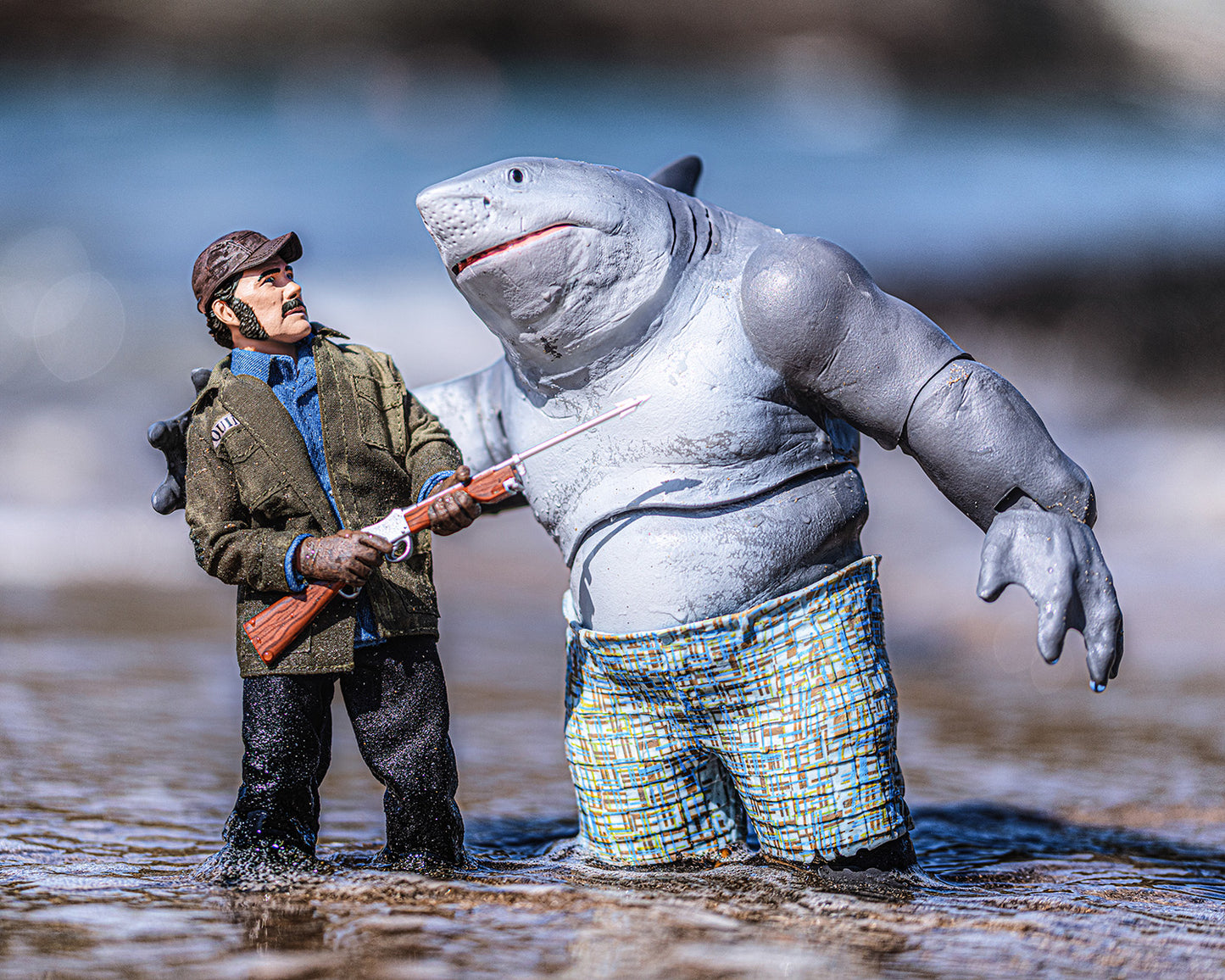 Lost at sea. (mounted)