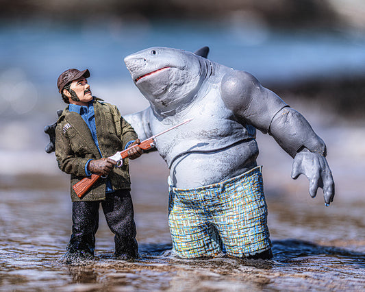Lost at sea. (mounted)
