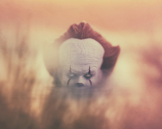 The clown. (mounted)