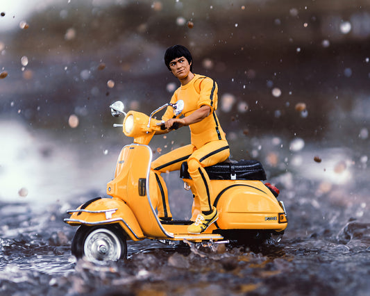 The way of the moped. (mounted)